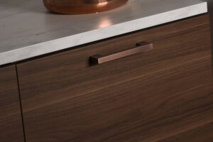 Greep koper geborsteld